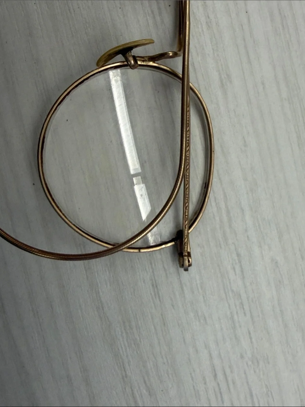 Vintage Round 12K Gold Filled Women's Eyeglasses
